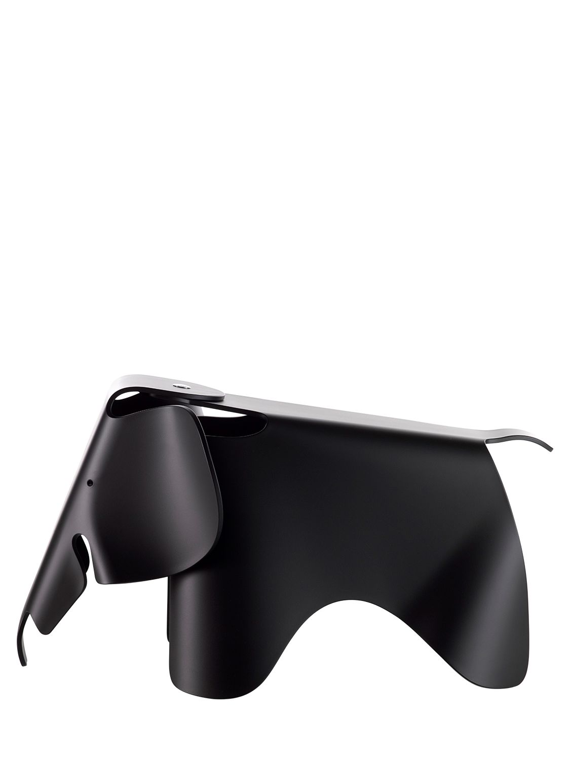 Shop Vitra Eames Elephant Stool In Black