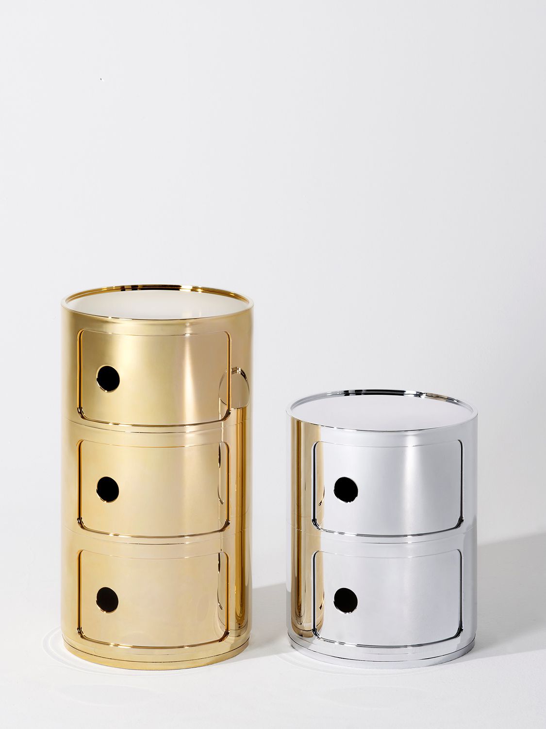 Shop Kartell Componibili Container In Gold