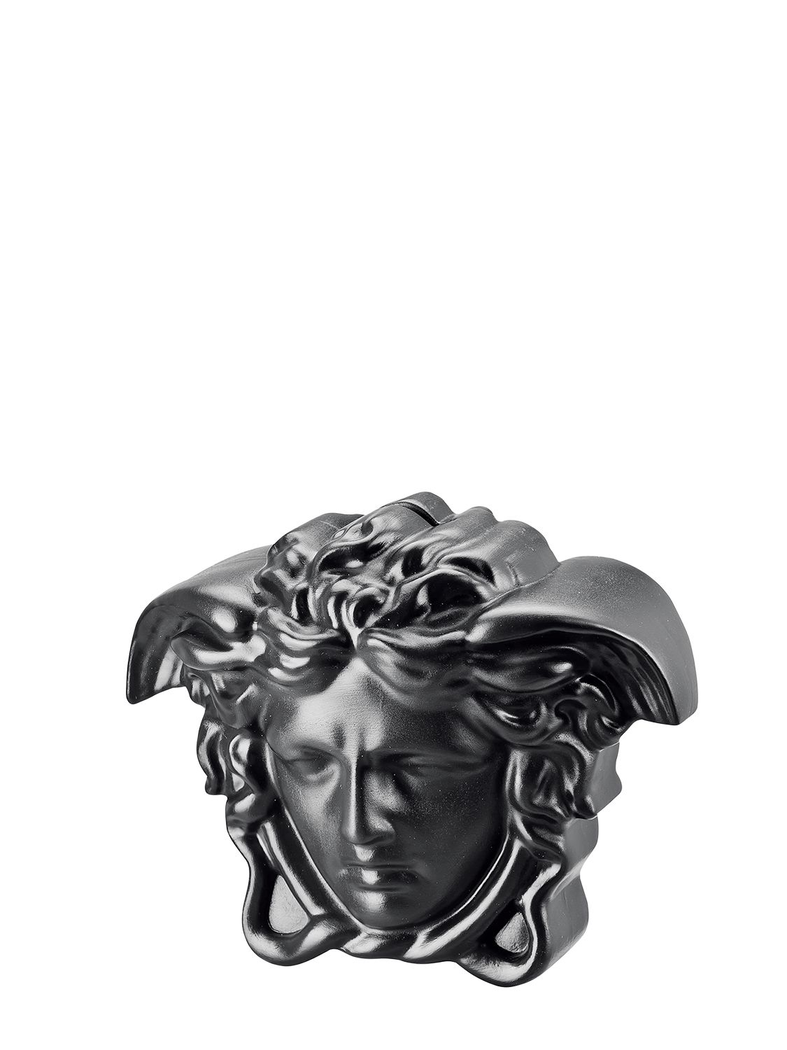 Shop Versace Break The Bank Medusa Money Box In Silver