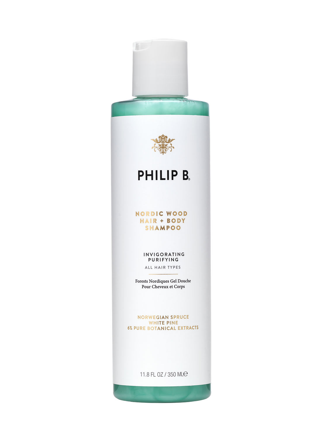 PHILIP B Gel Douche Cheveux Et Corps Nordic Wood