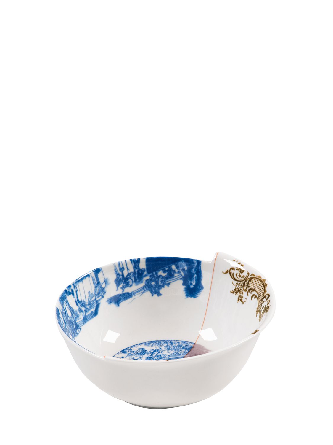 Seletti Hybrid Despina Bone China Bowl In Multi