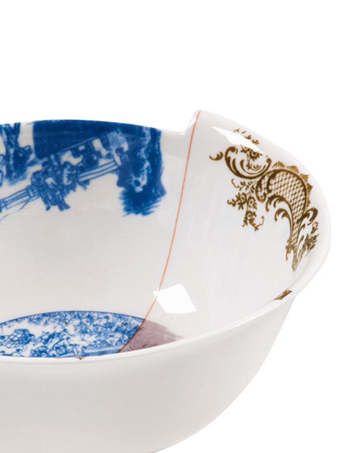 Shop Seletti Hybrid Despina Bone China Bowl In Multicolor