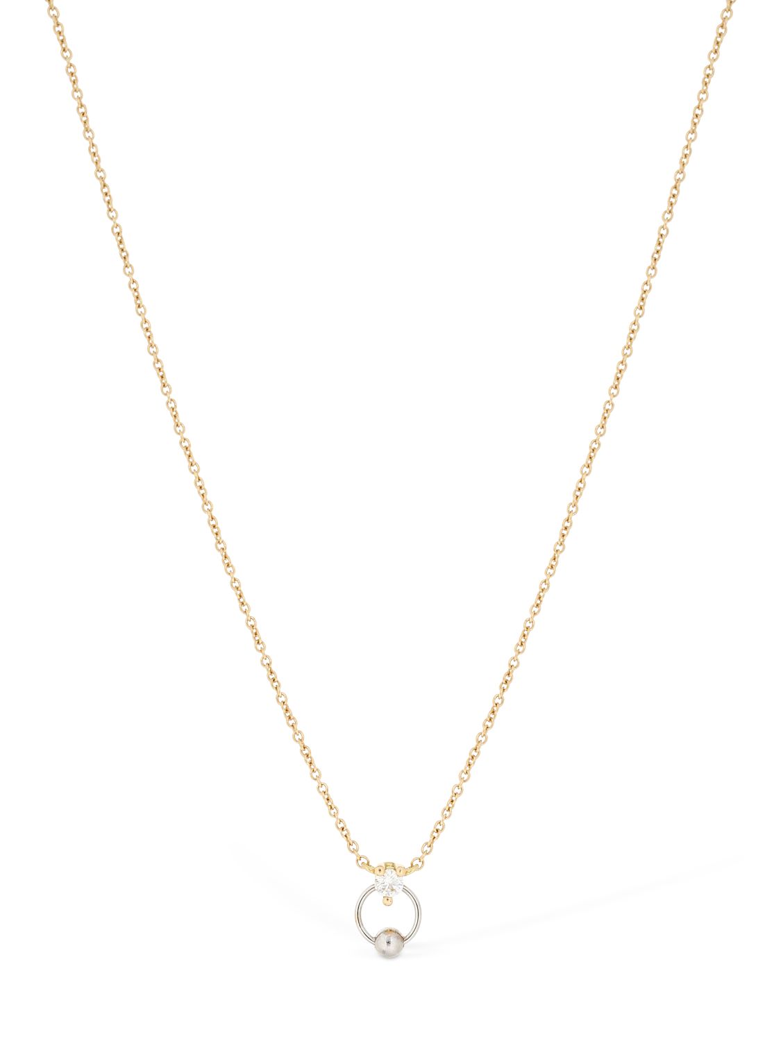 Two-in-one Small Diamond Necklace