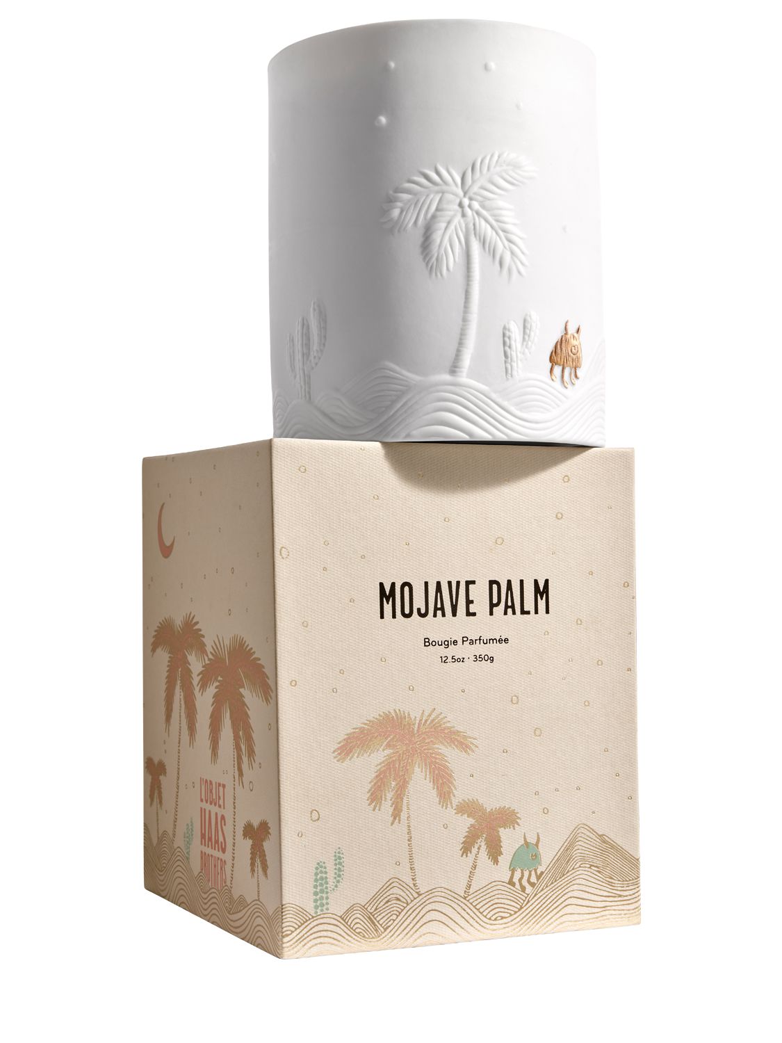 Shop L'objet Haas Mojave Palm Candle In White