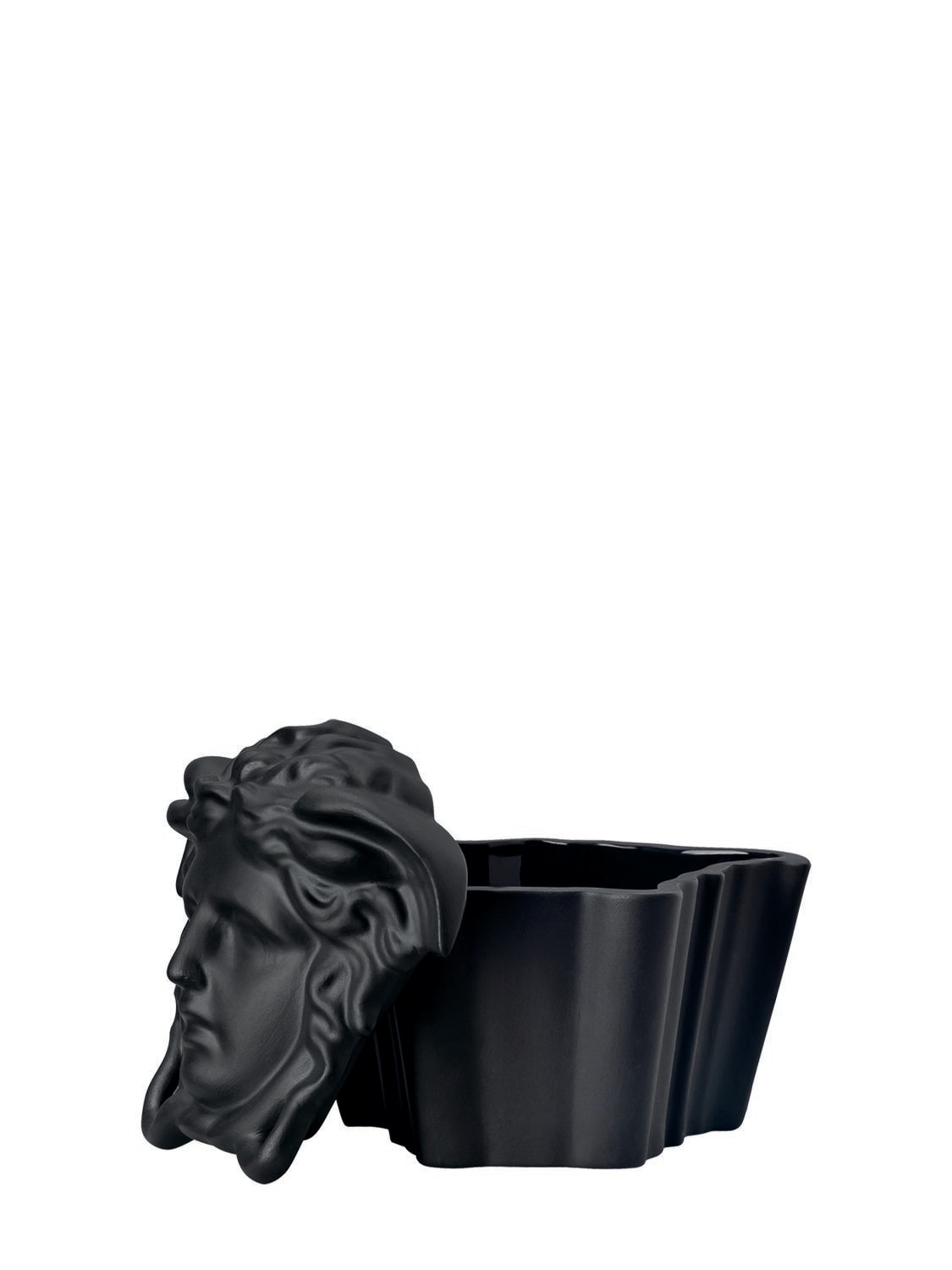 Shop Versace Medusa Porcelain Box In Black