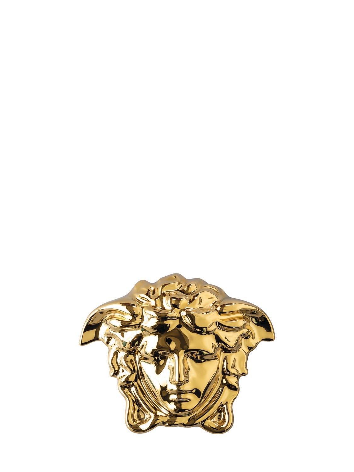 Versace Medusa Porcelain Box In Gold