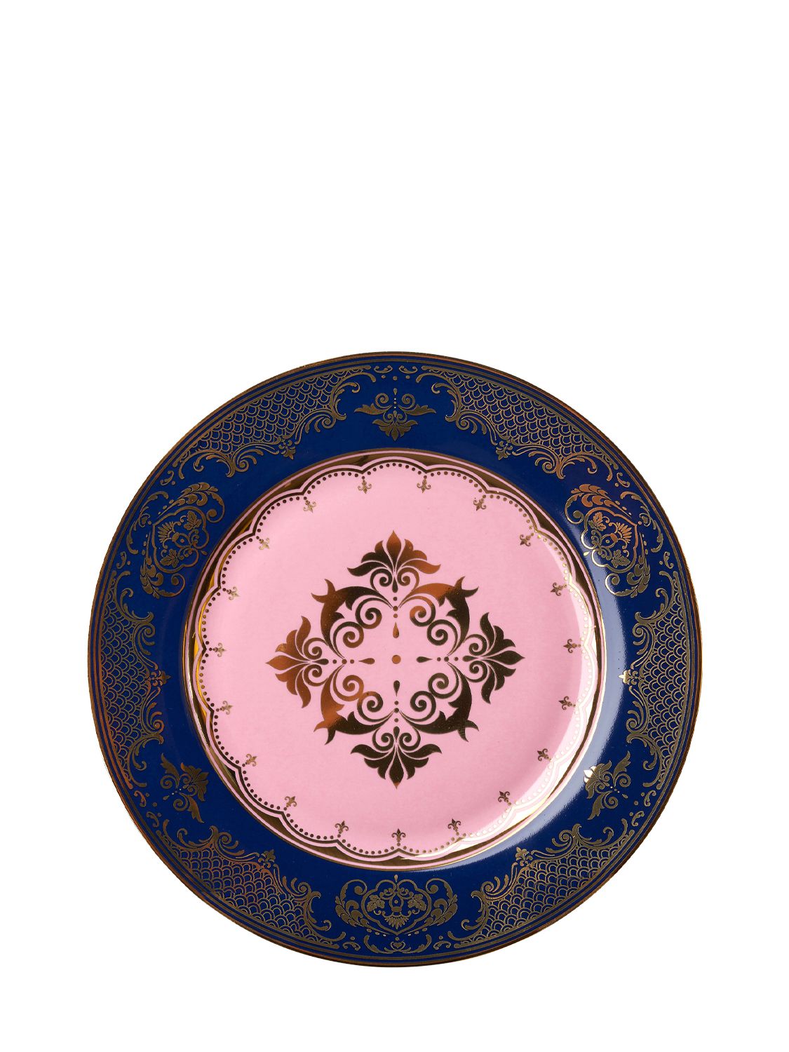 Polspotten Set Of 4 Grandpa Side Plates In Multicolor