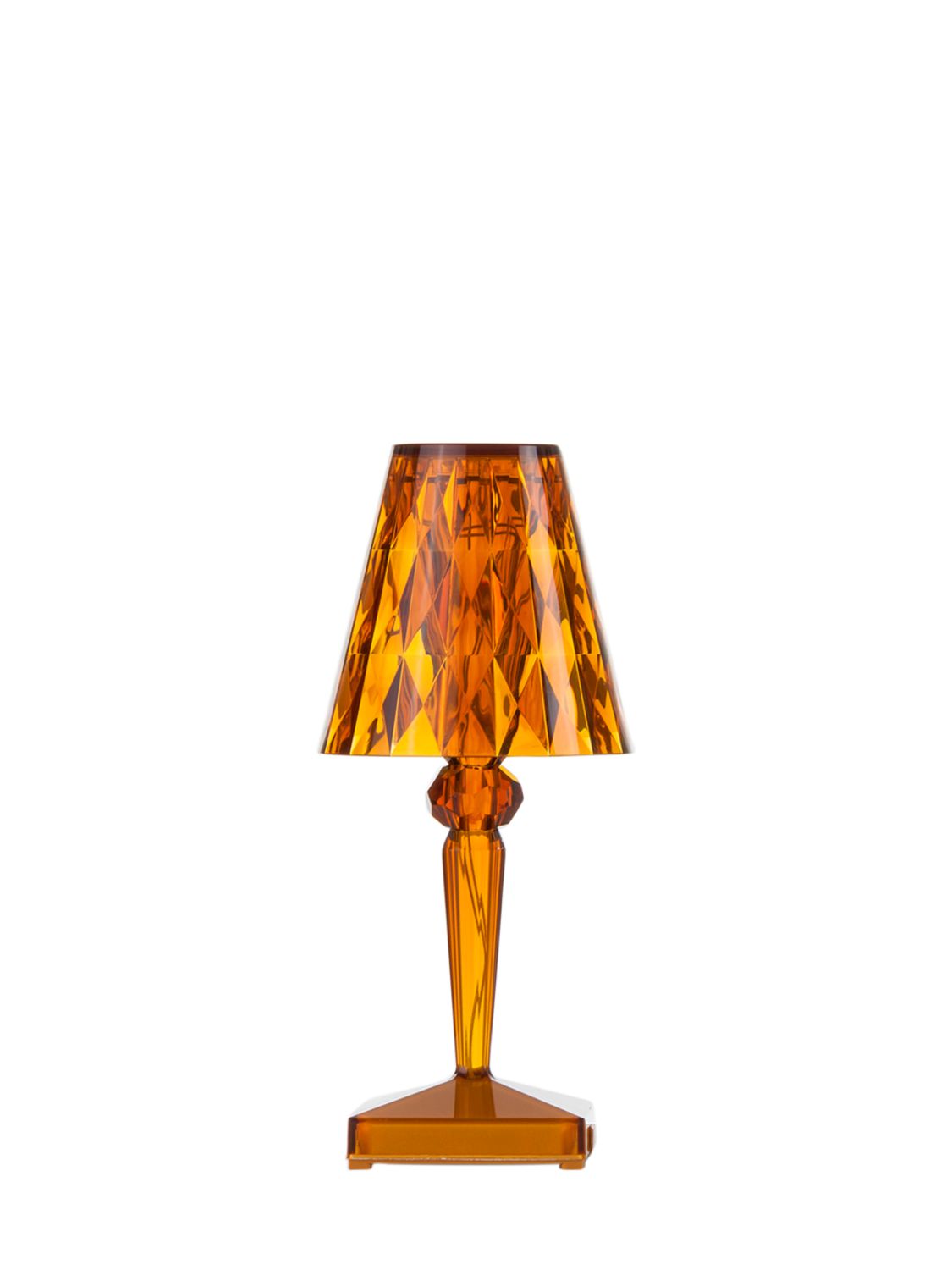 Kartell Battery Table Lamp In Orange