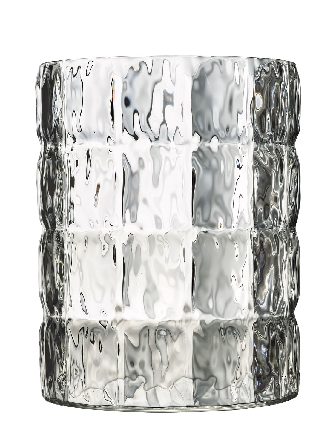 Kartell Matelassé Vase In Transparent