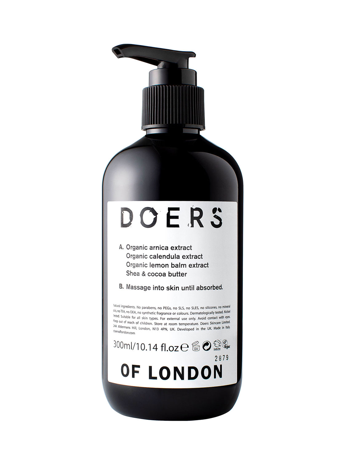  Doers Of London Doers Of London | Beauty - Hombre Crema Corporal 300ml Transparente Unique 