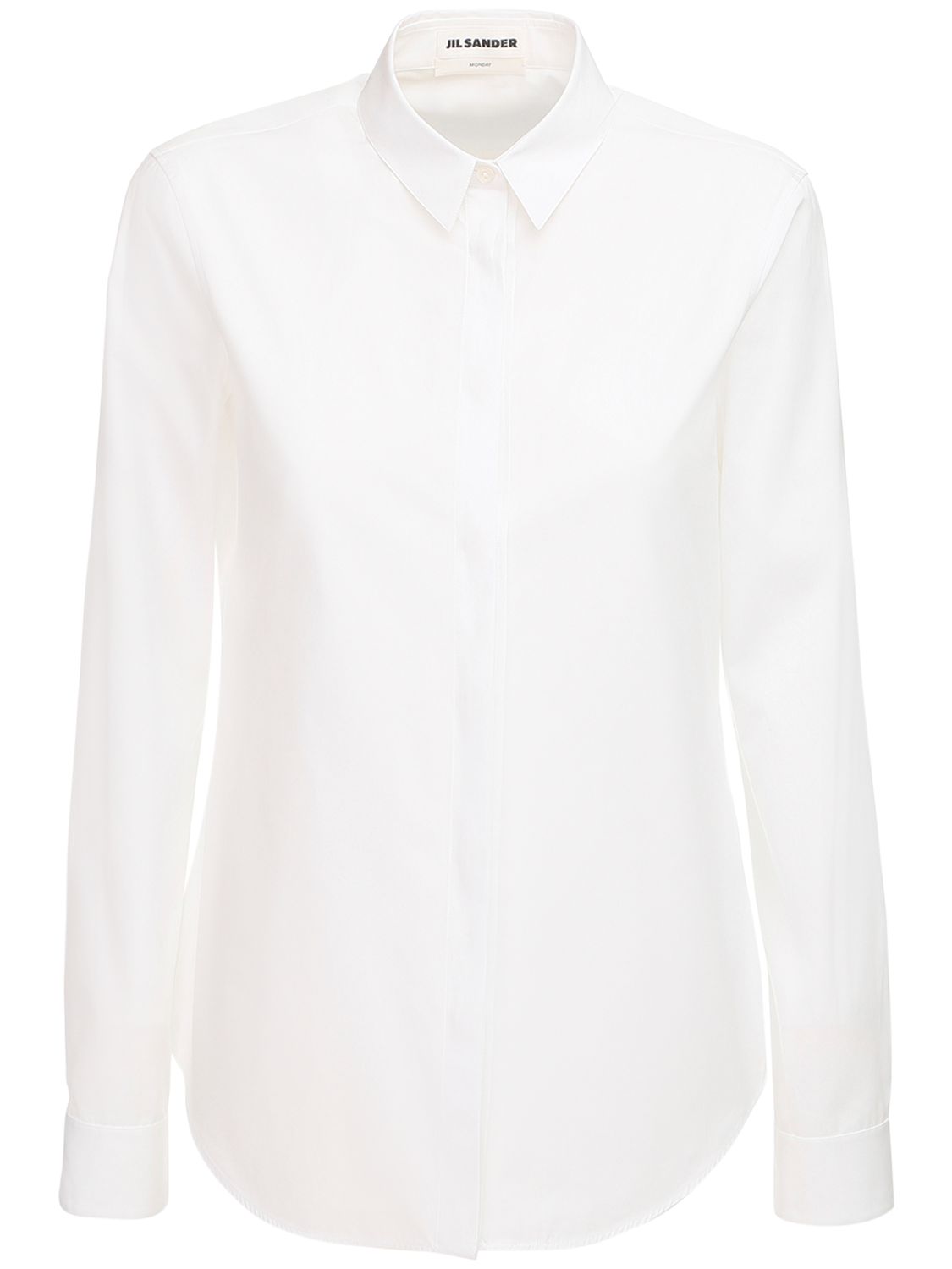 Chemise En Popeline De Coton Monday - JIL SANDER - Modalova