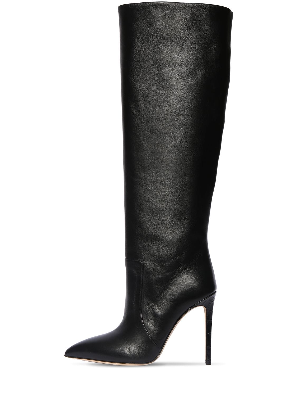 105mm Stiletto Leather Tall Boots