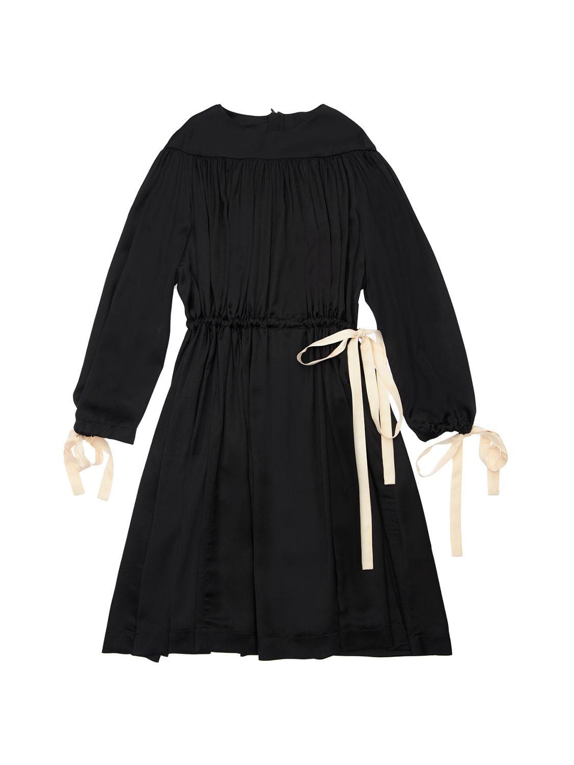 Unlabel Kids' Long Sleeve Dress In Black
