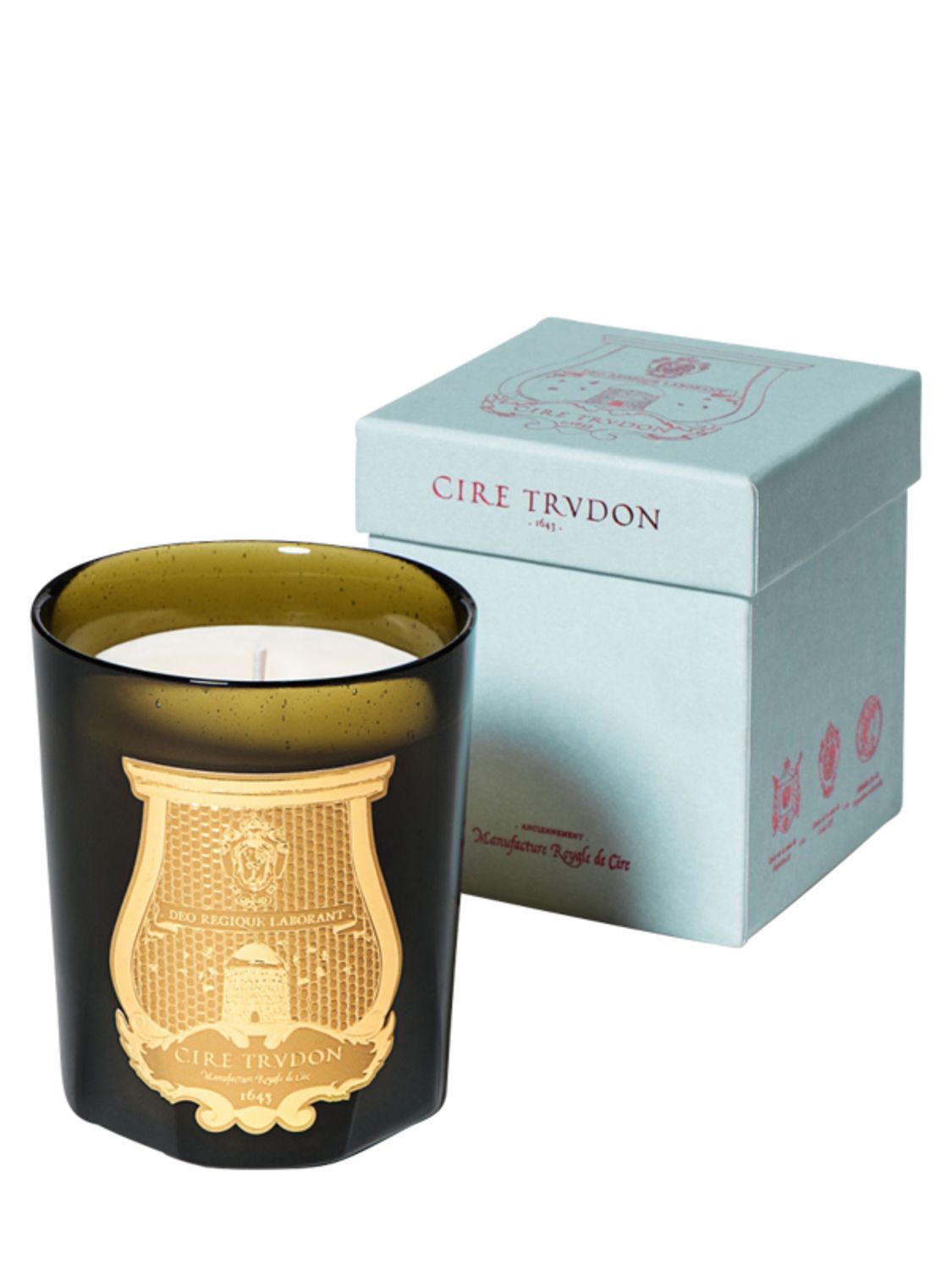 Shop Trudon Ernesto Bougie Classic Scented Candle In Green,gold