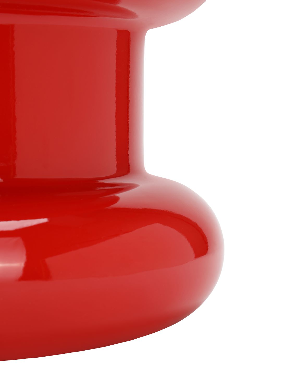 Shop Kartell Sottsass Pilastro Stool In Red