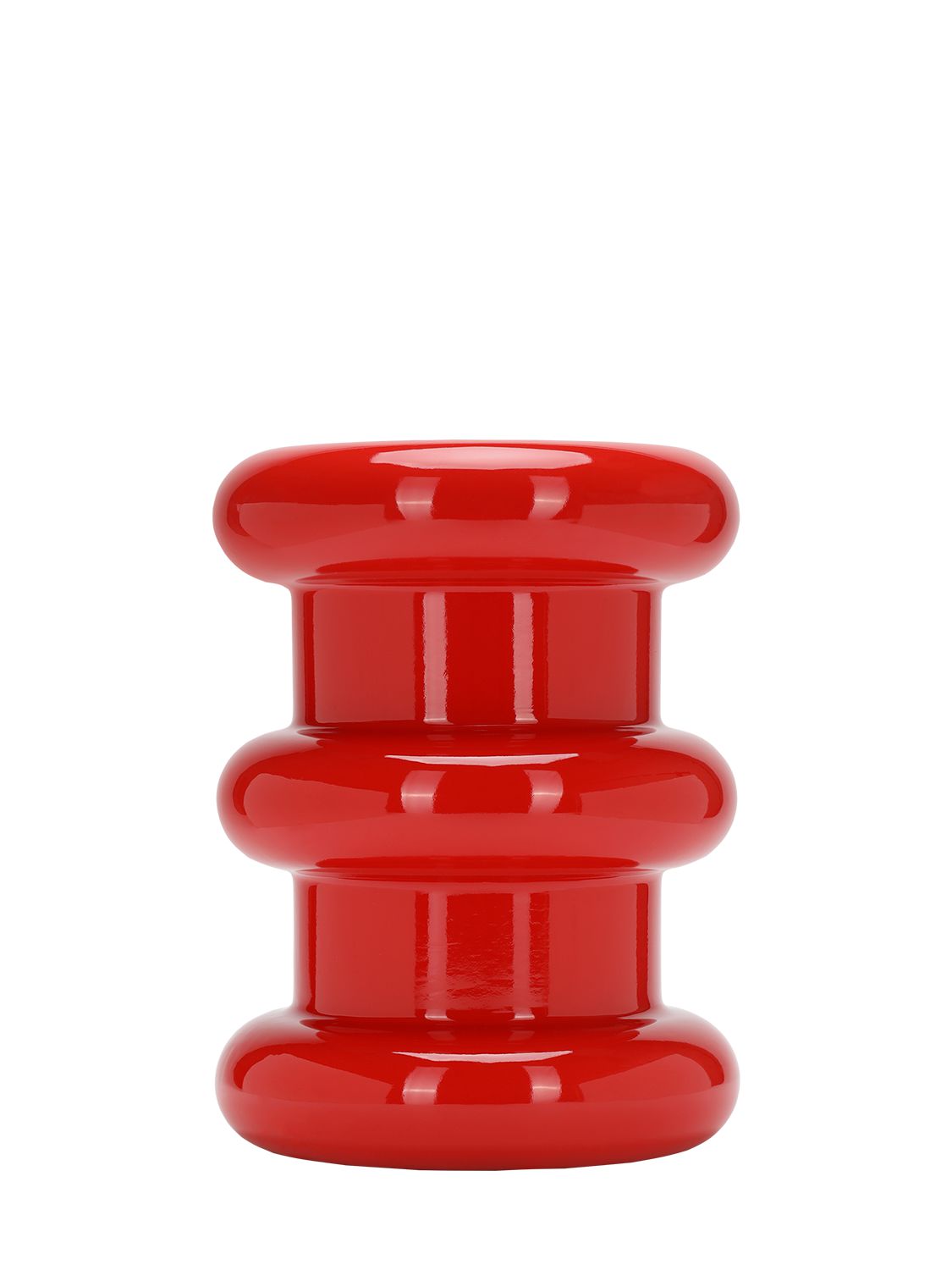 Shop Kartell Sottsass Pilastro Stool In Red