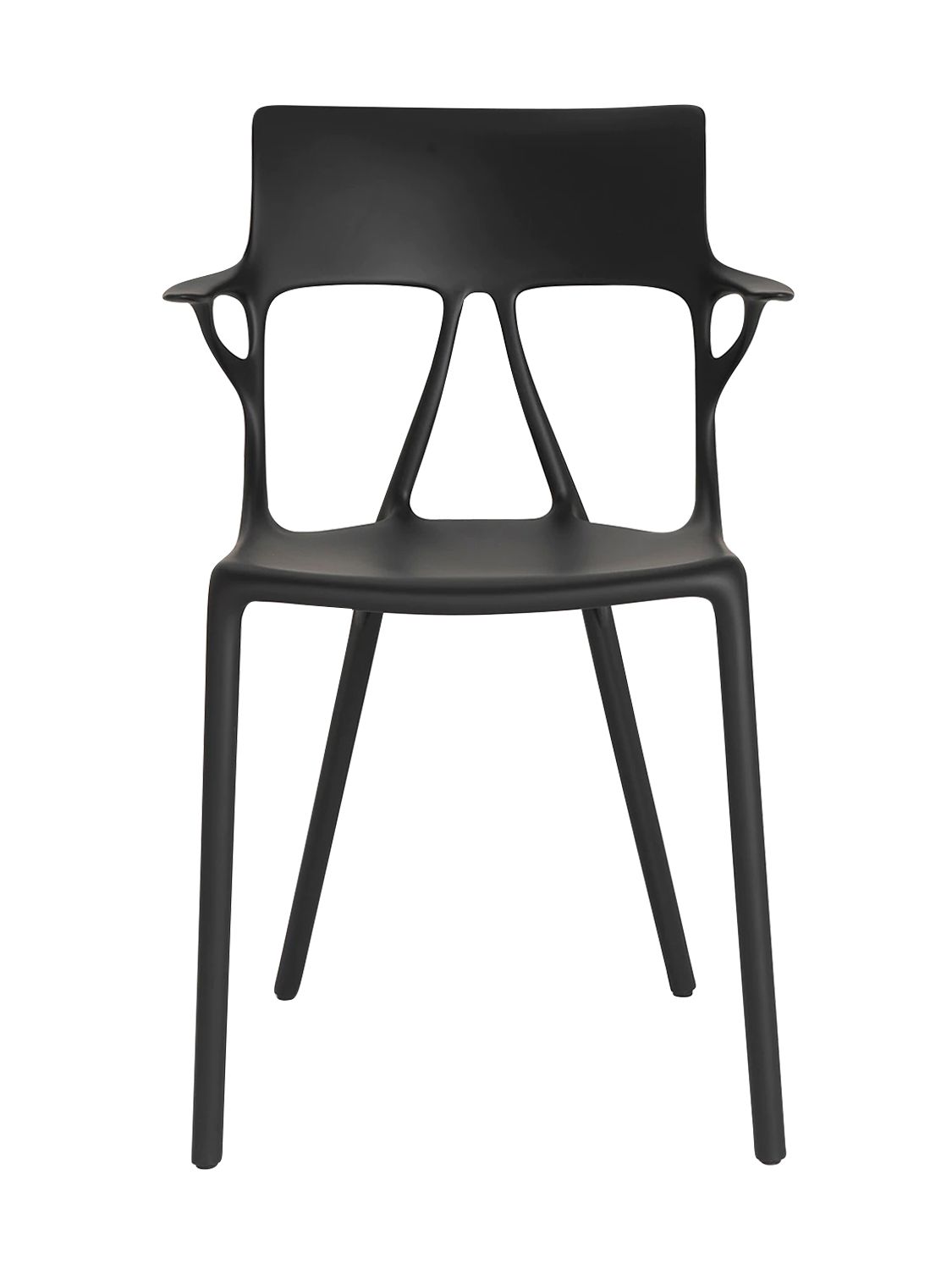 Kartell Set Of 2 A.i. Chairs In Black