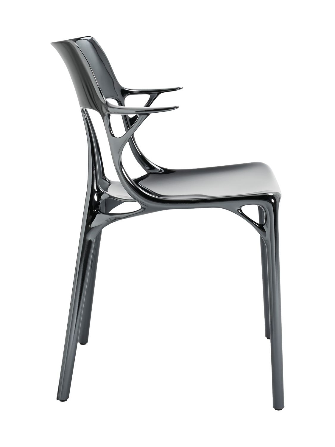 KARTELL SET OF 2 AI METAL CHAIRS 