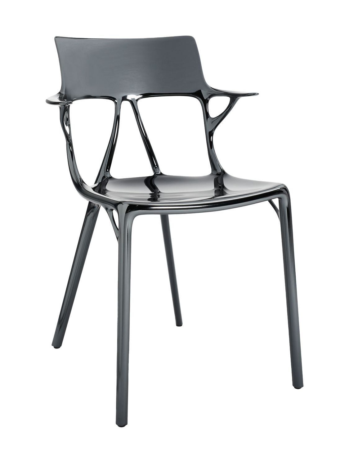 KARTELL SET OF 2 AI METAL CHAIRS 