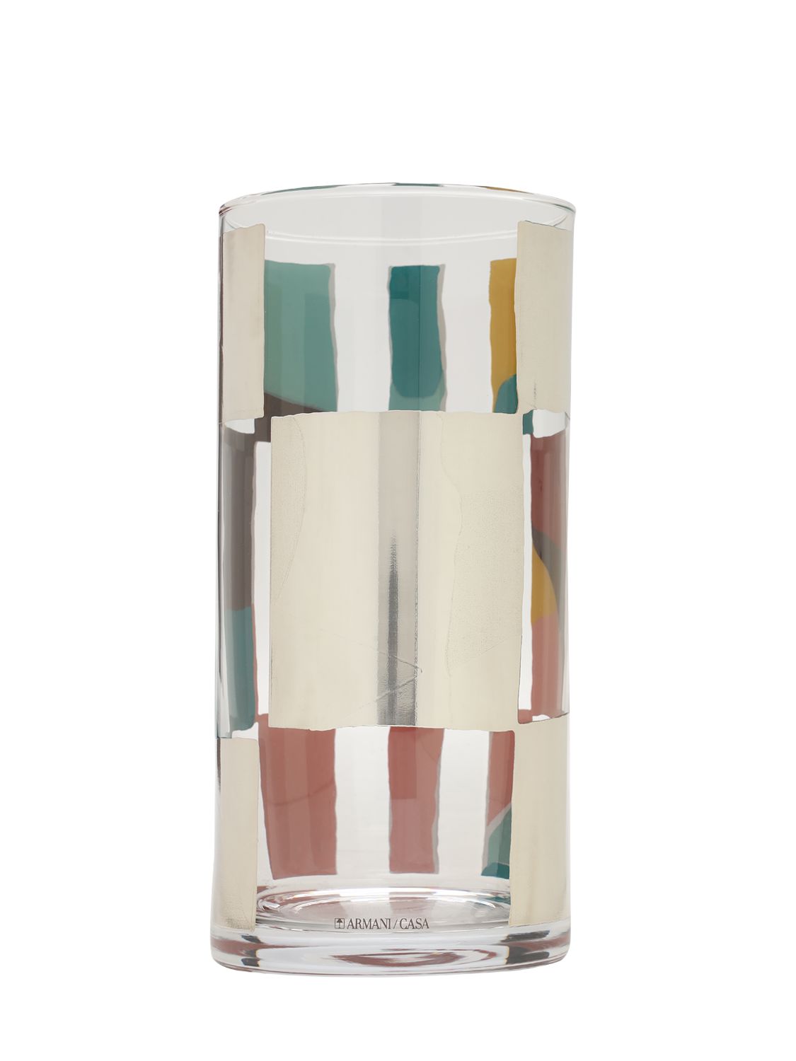 Armani Collezioni Priamo Tall Vase In Transparent