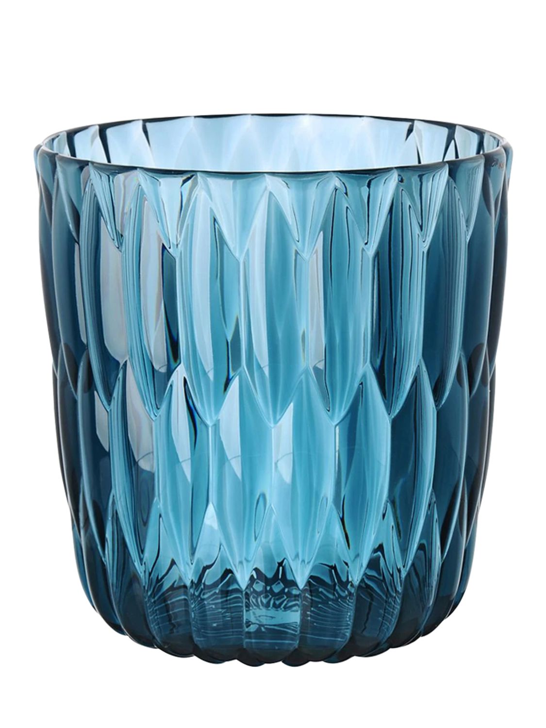 Kartell Jelly Vase In Blue