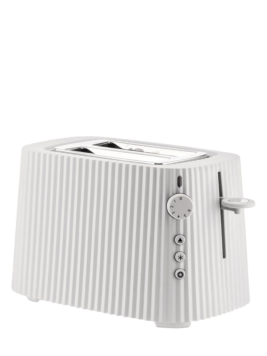 Alessi Plissé Toaster In White