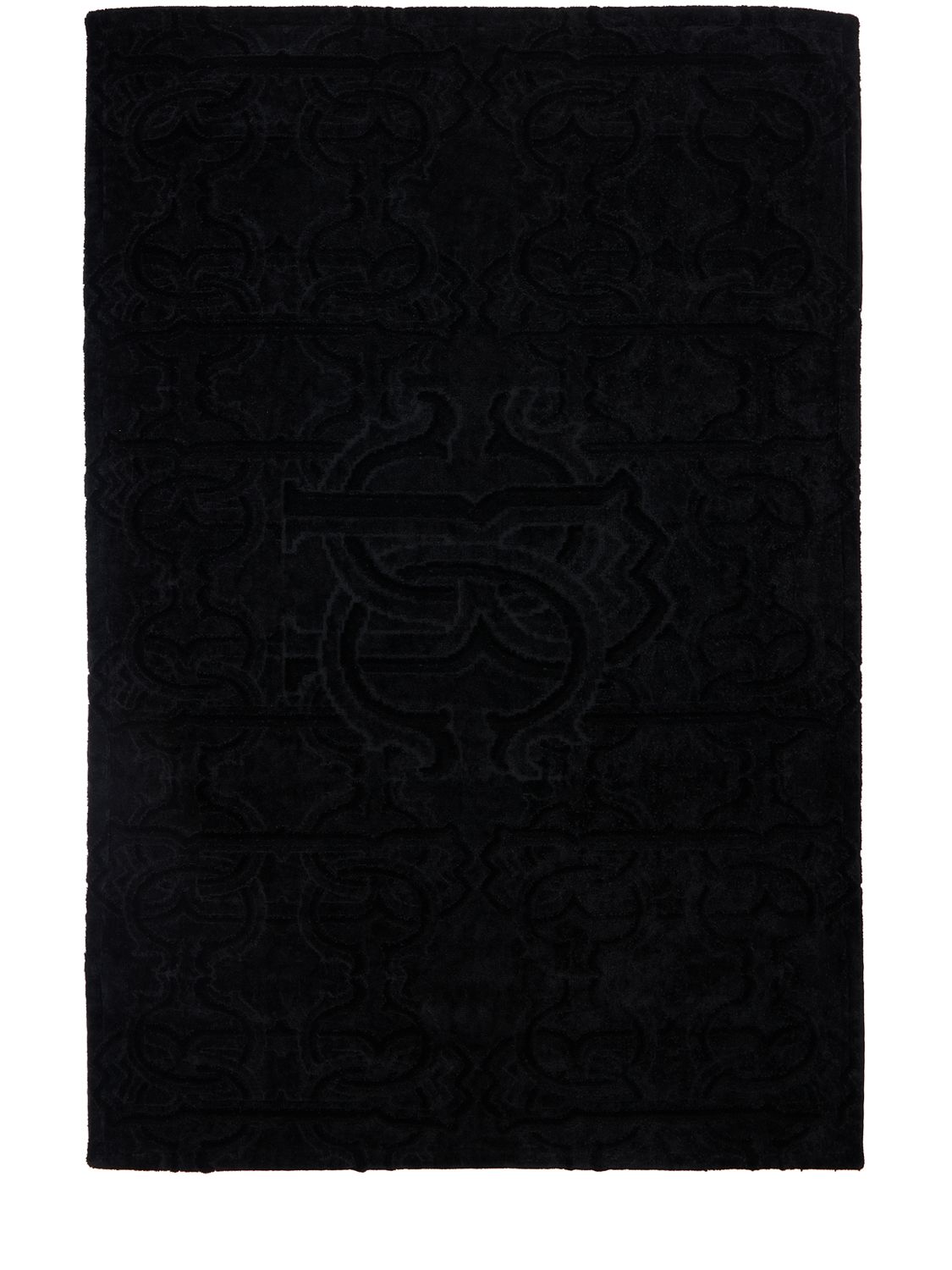 Roberto Cavalli Araldico Bathmat In Black