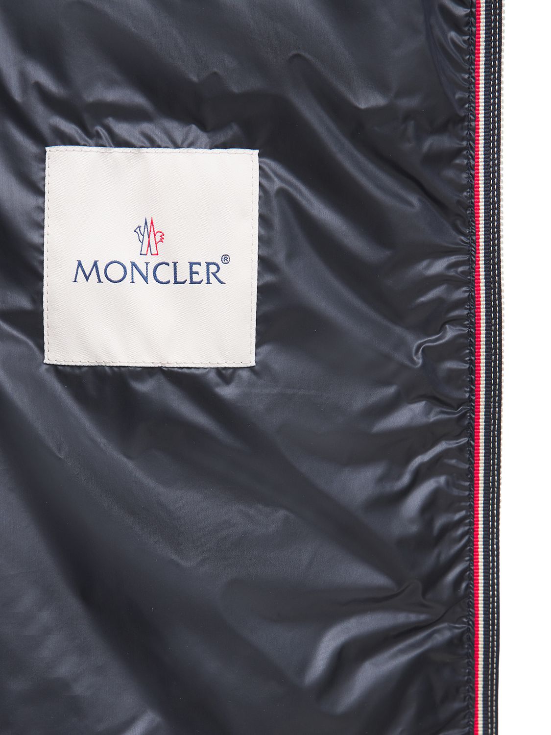 Shop Moncler Daniel Nylon Down Bomber Jacket In Navy