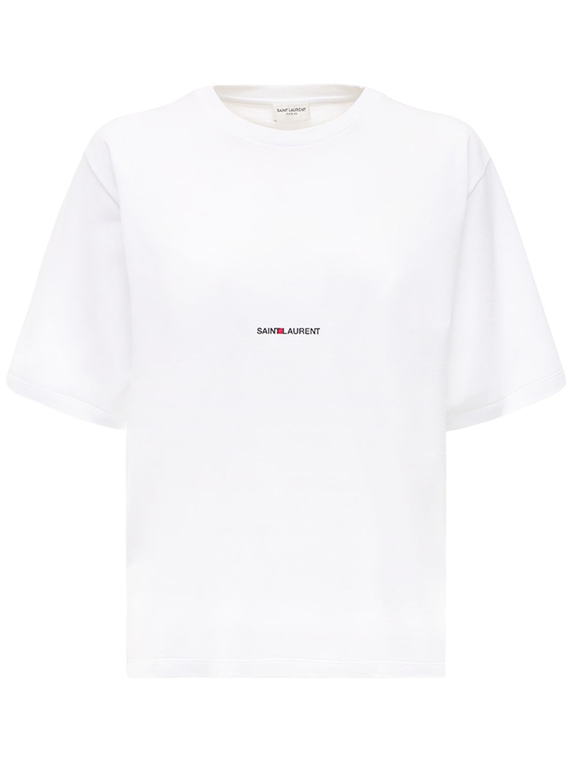 Loose Logo Print Cotton Jersey T-shirt