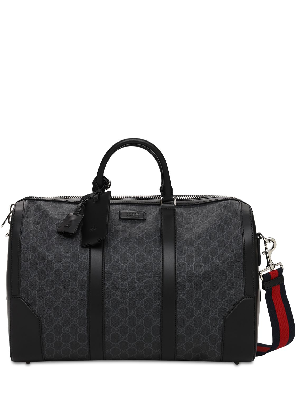 Gg Supreme Coated Canvas Carry-on Bag