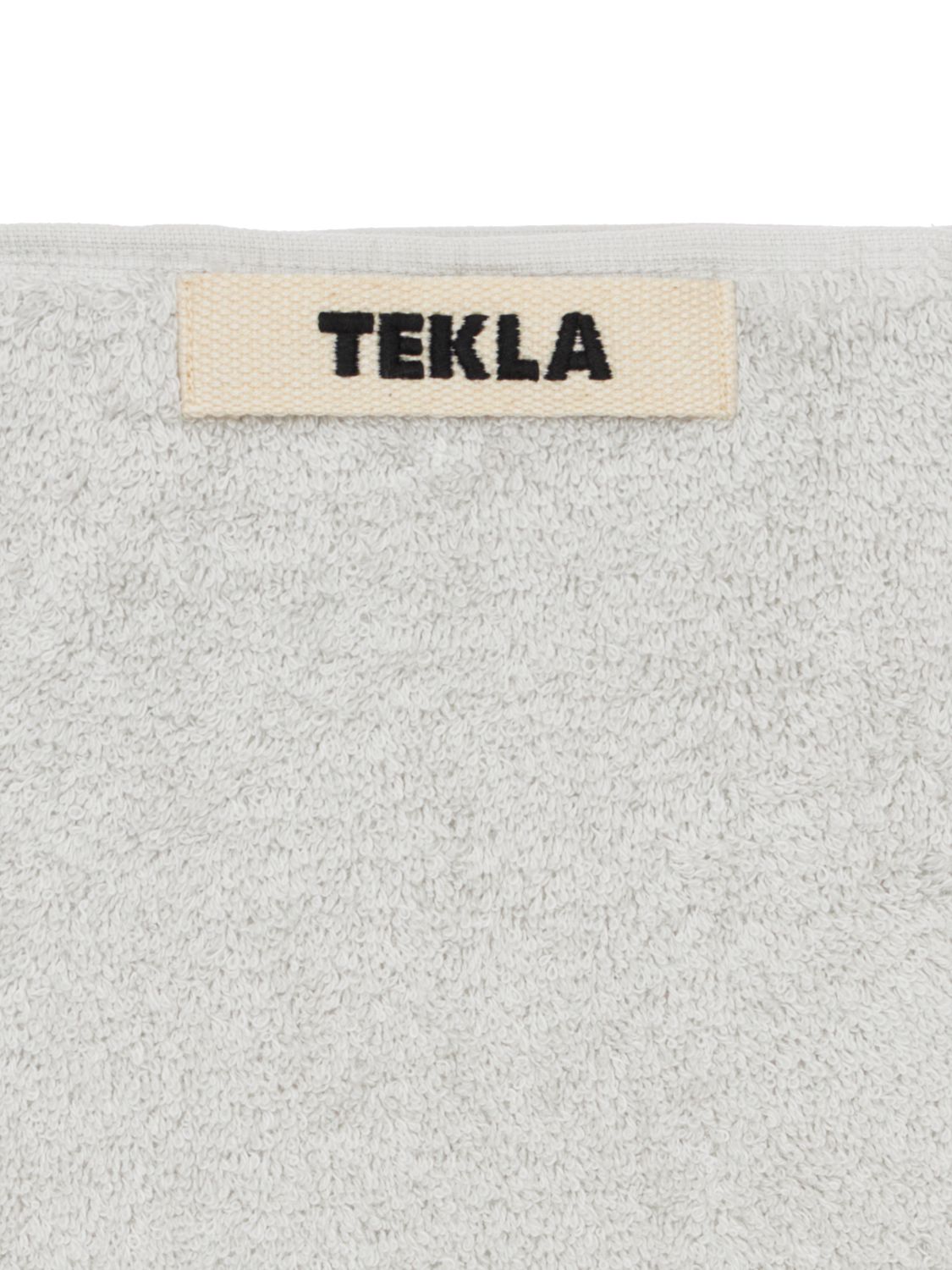 Shop Tekla Set Of 3 Organic Cotton Towels In Grey
