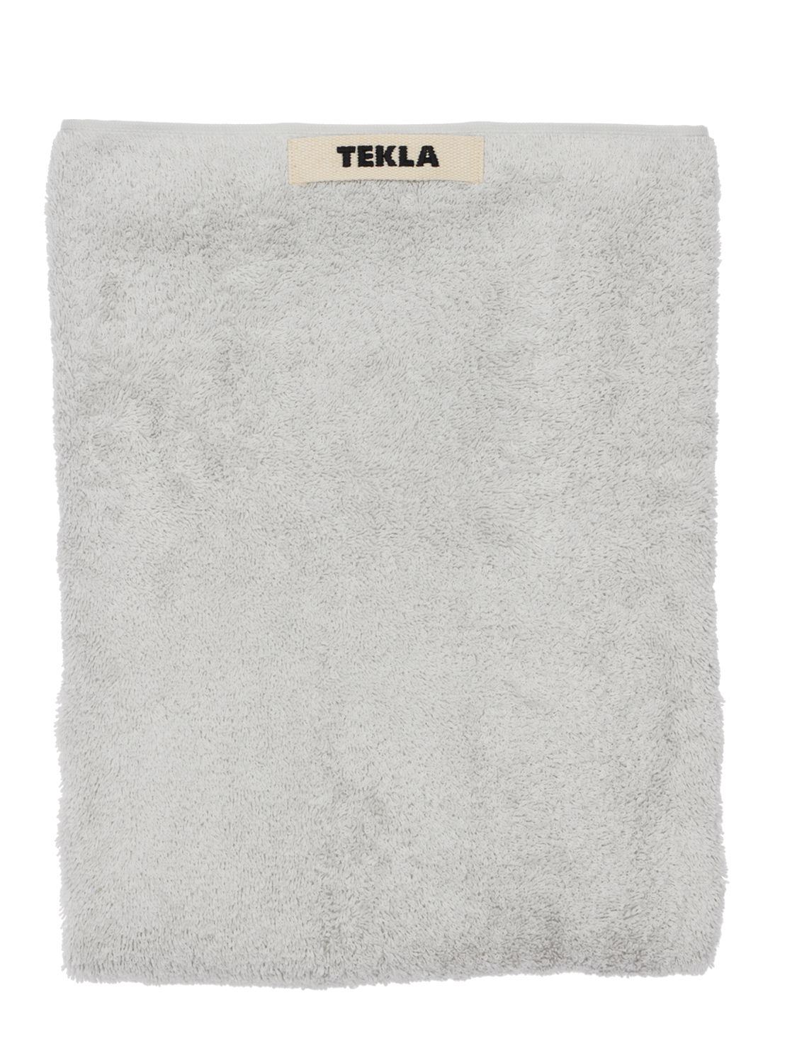 Shop Tekla Set Of 3 Organic Cotton Towels In Grey