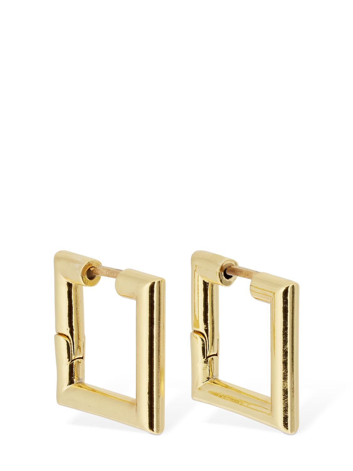 Helena Squared Hoop Earrings