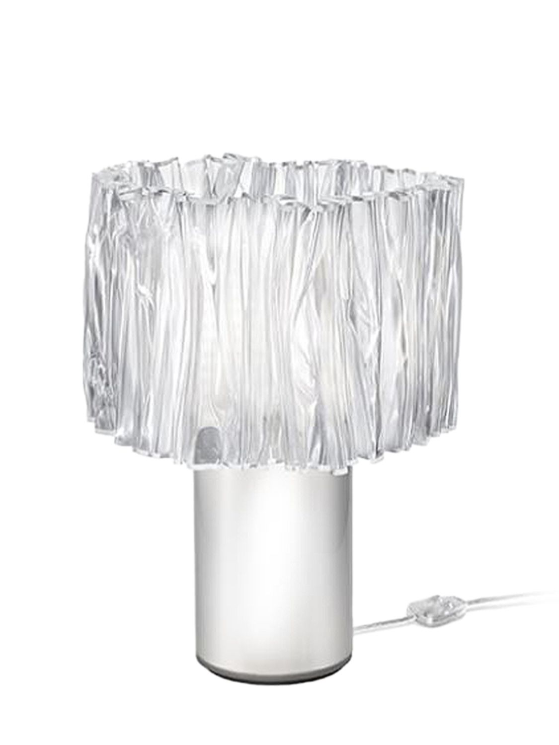 Slamp Accordéon Prisma Table Lamp In Transparent