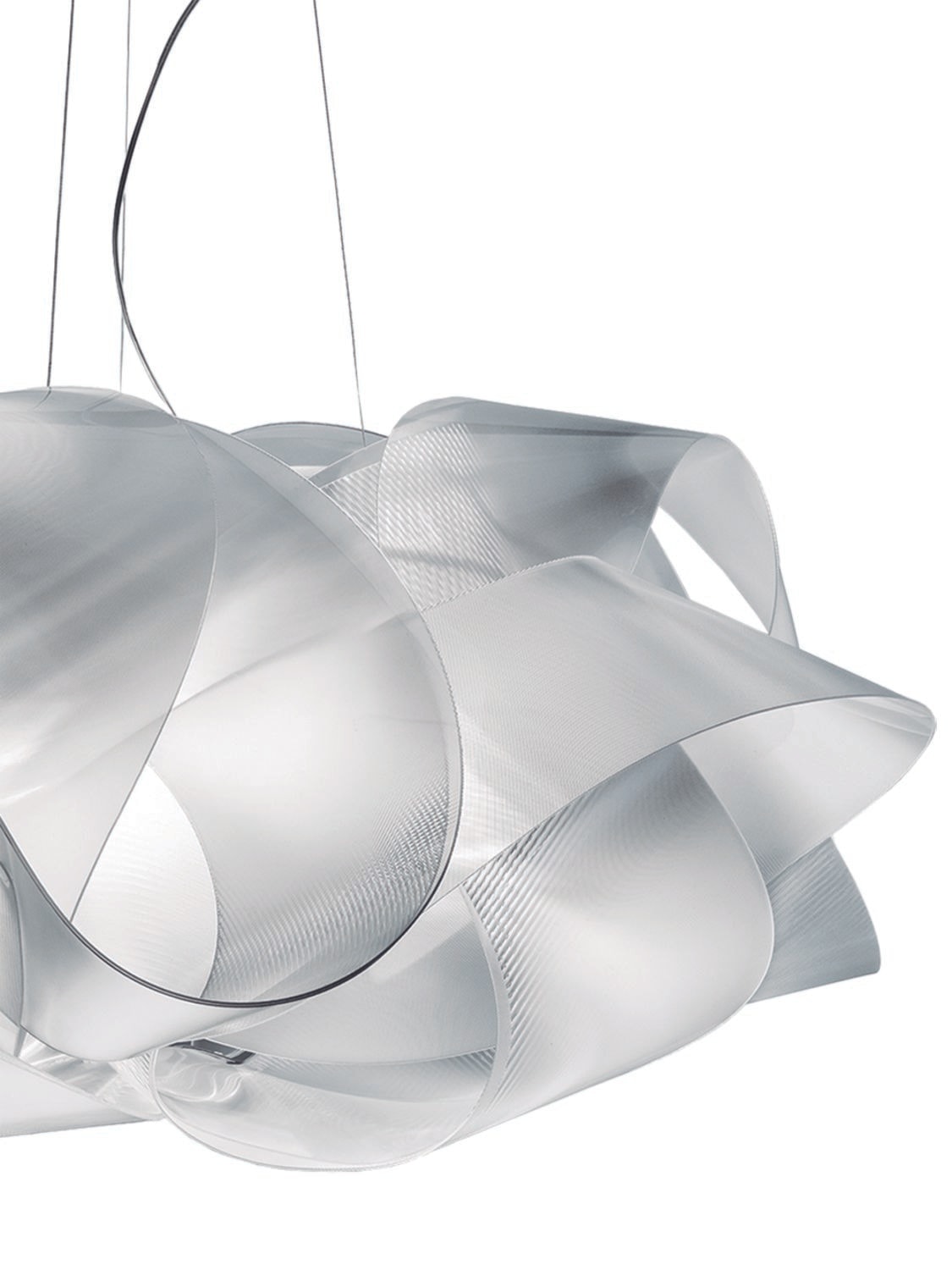 Shop Slamp Large Fabula Suspension Lamp In Transparent