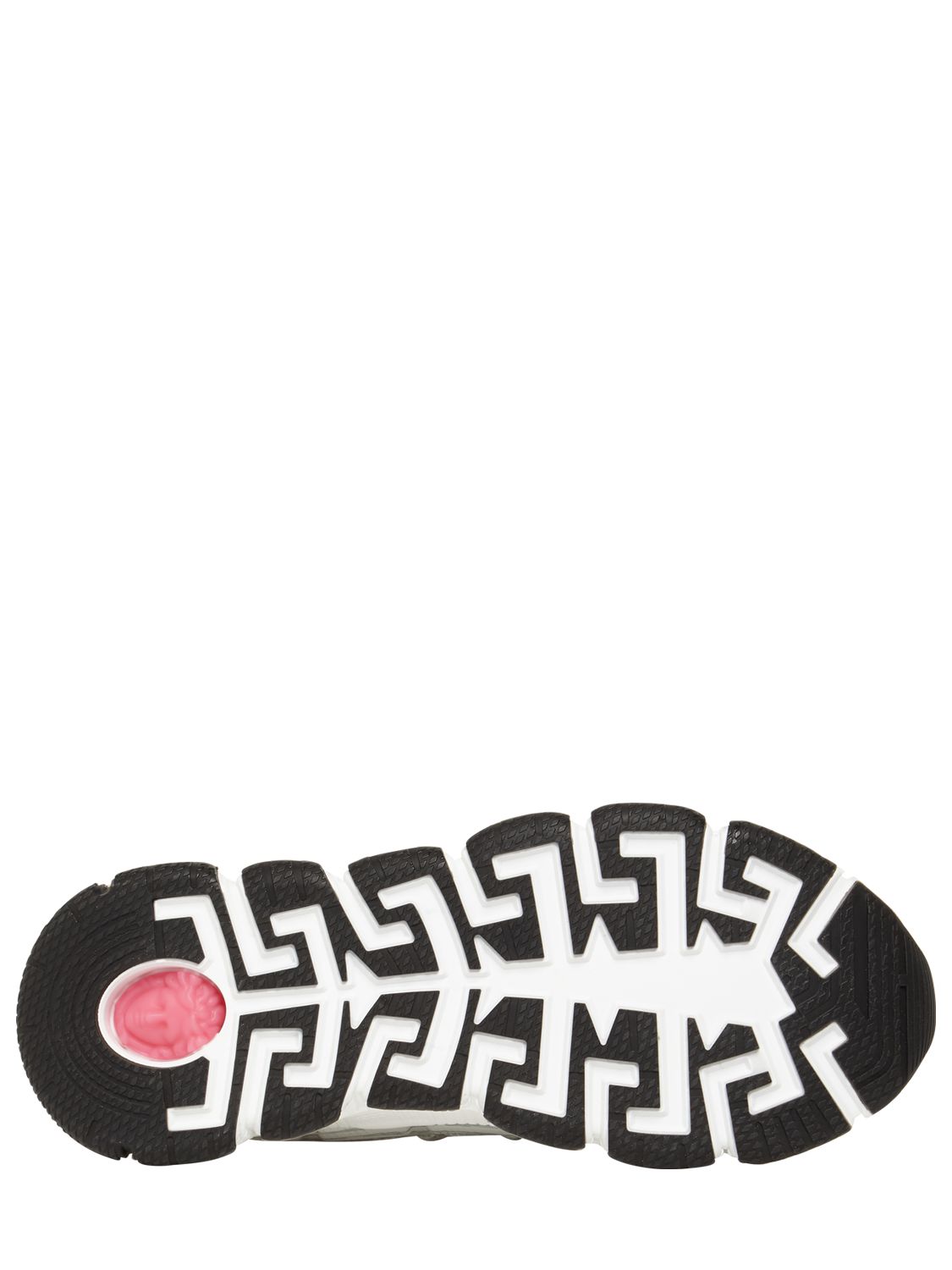 VERSACE 40MM TRI GRECEA LOGO PRINT SNEAKERS 73IWTY011-RDAXOTE1