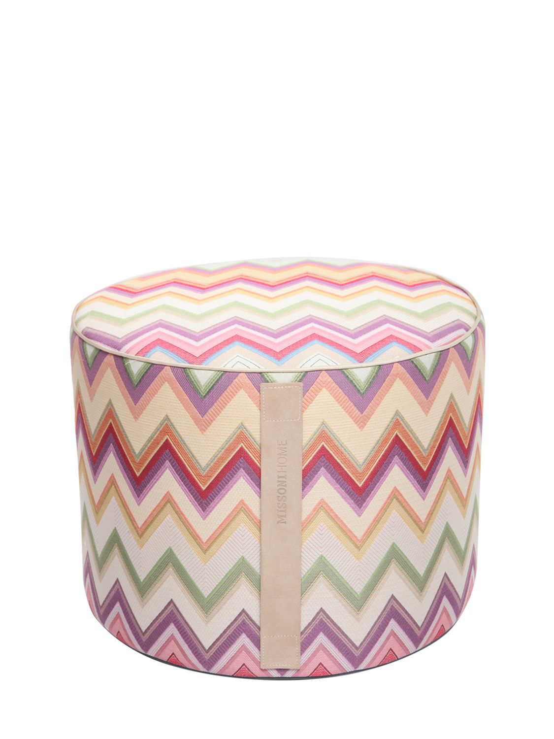 Shop Missoni Agadir Pouf In Multicolor