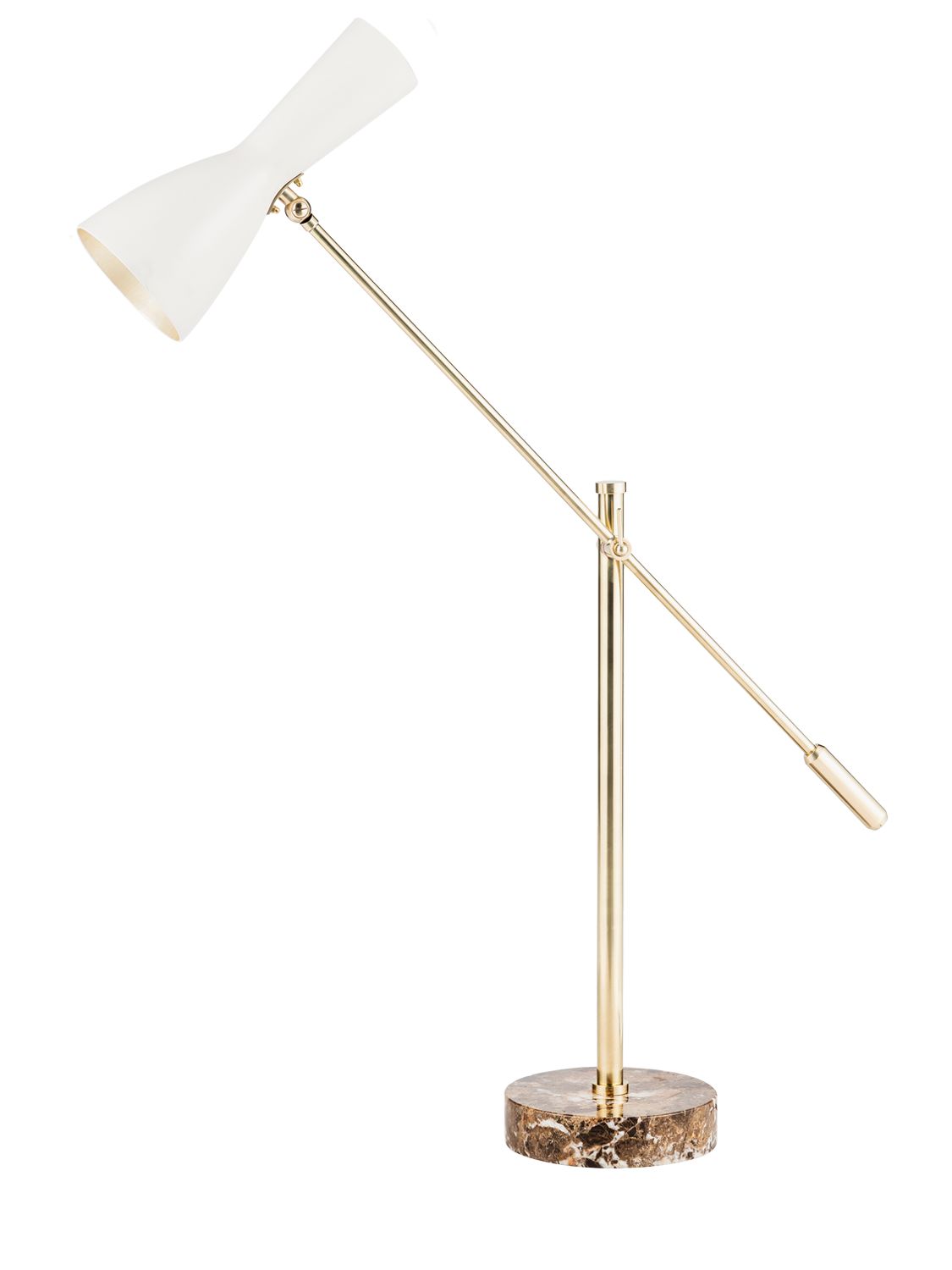 Il Bronzetto Wormhole 04 Joint Table Lamp In White