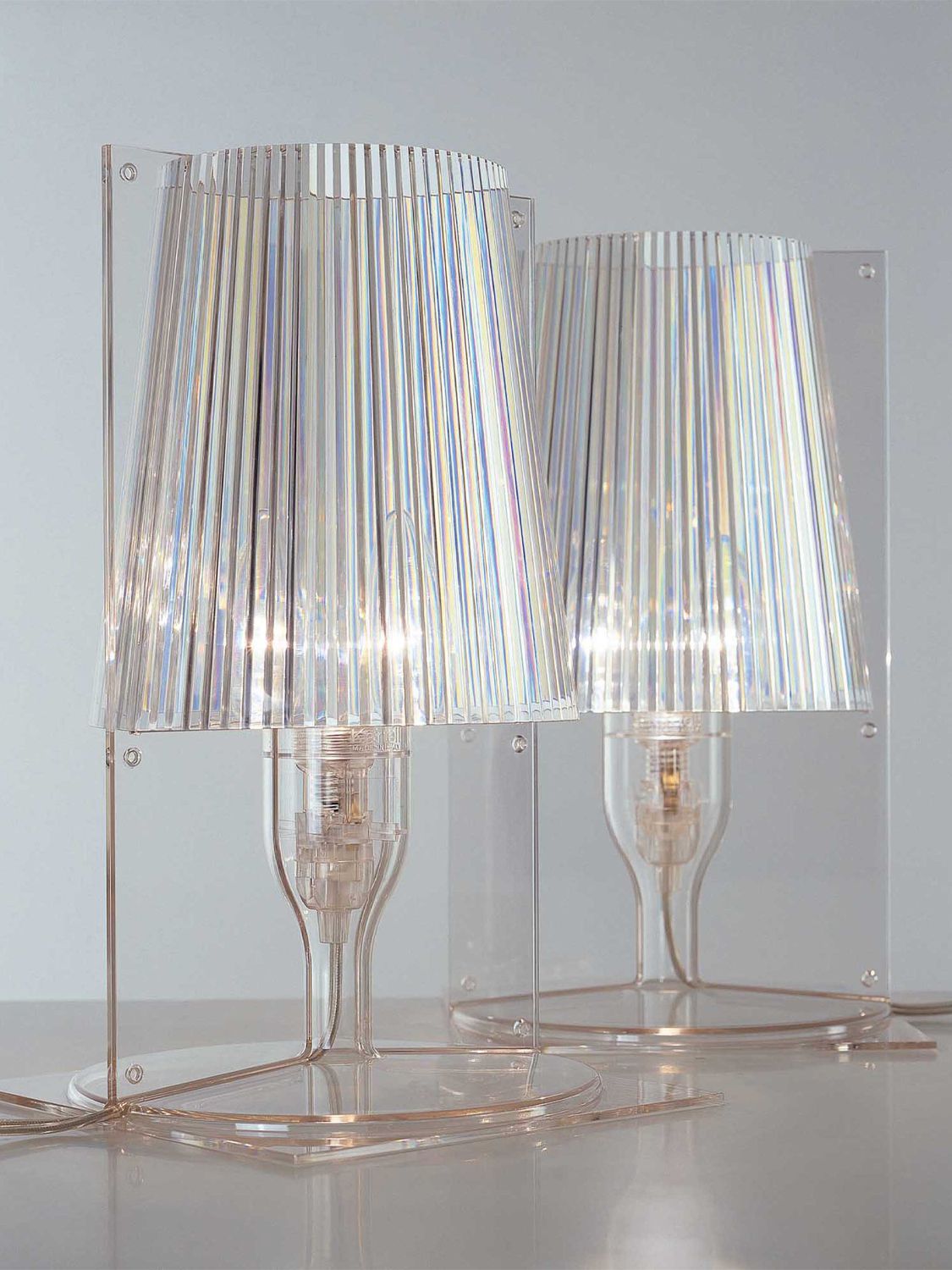 Shop Kartell Take Table Lamp In Transparent