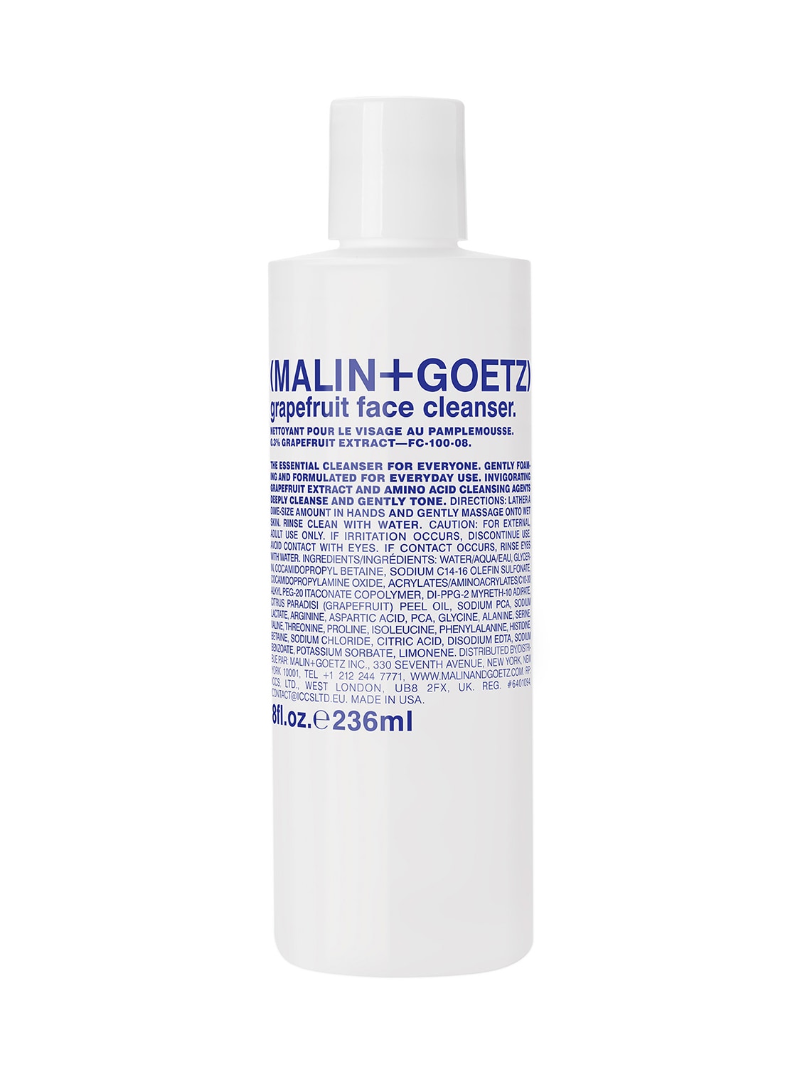 MALIN + GOETZ Nettoyant Visage Grapefruit 236 Ml