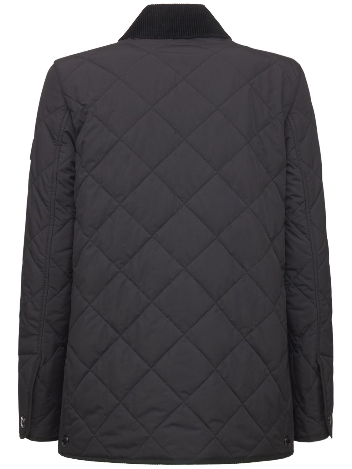 Shop Burberry Cotswold Quilted Nylon Jacket In Schwarz