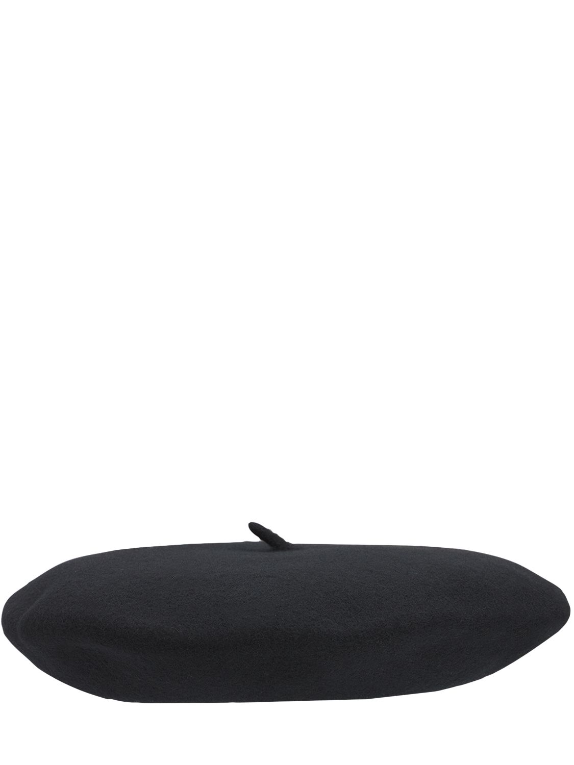 Borsalino Felted Wool Beret In Black