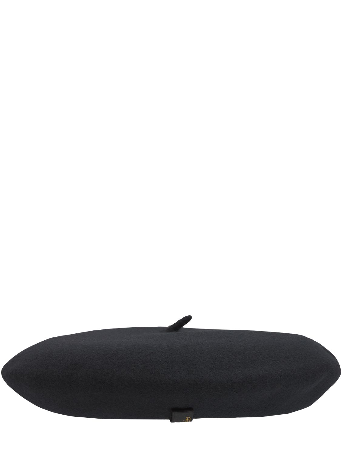 Shop Borsalino Felted Wool Beret In Black