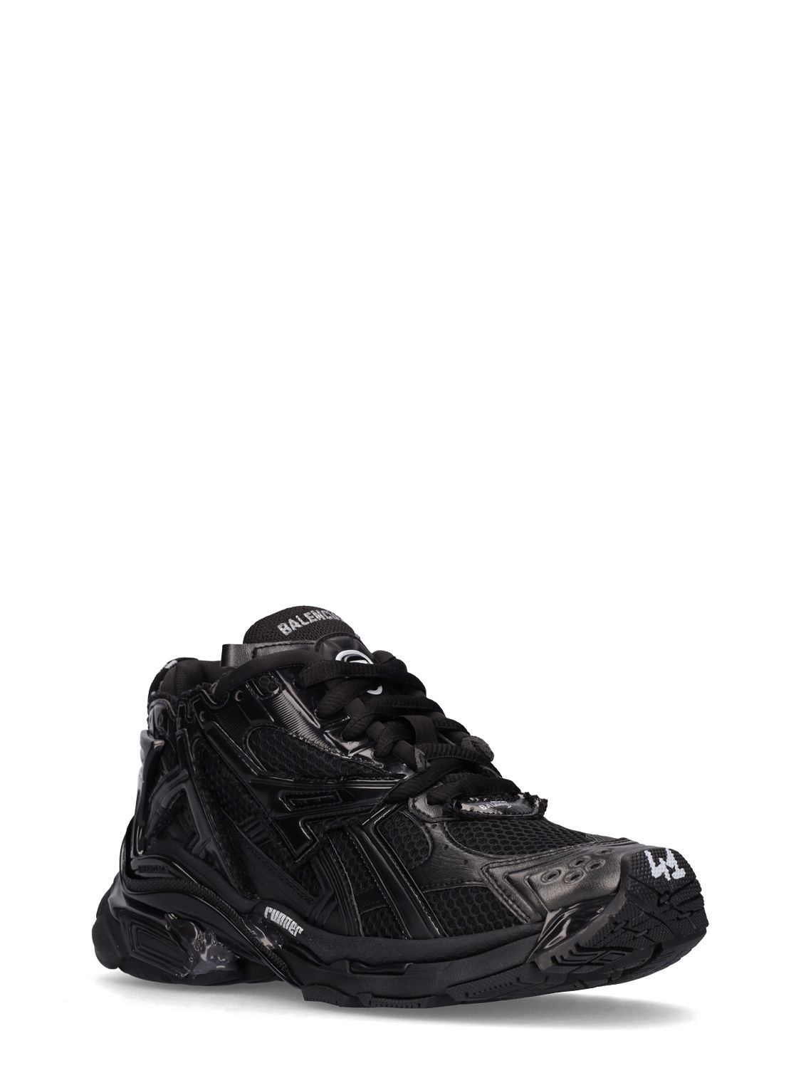 60mm Runner Faux Leather Sneakers