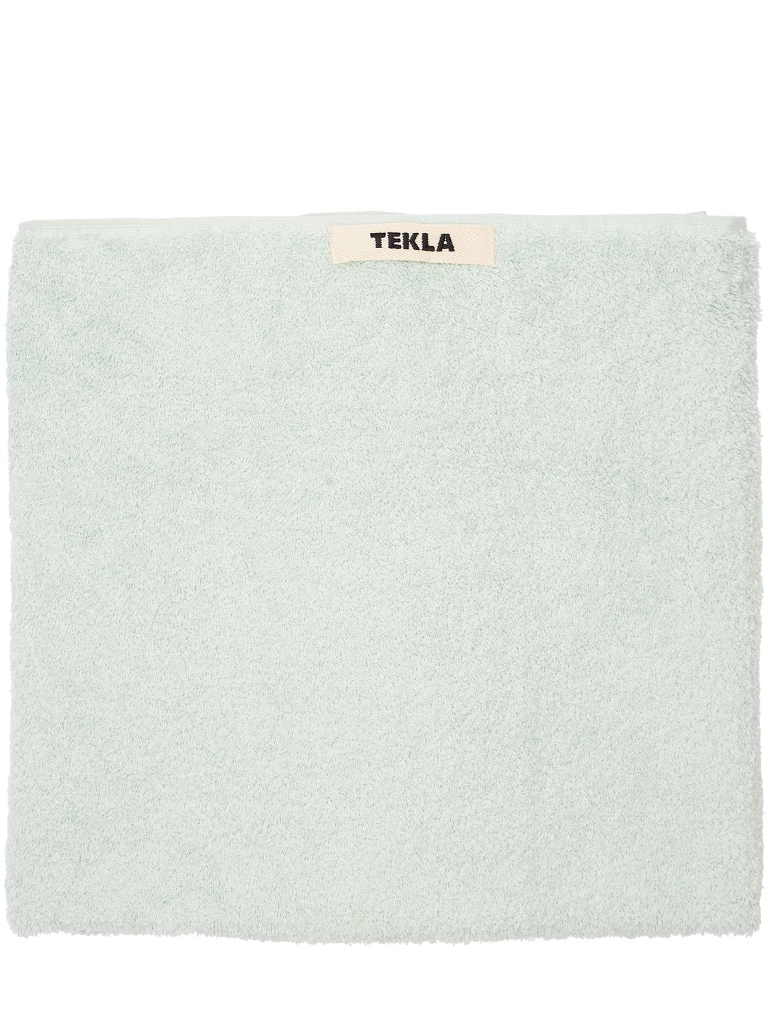 Tekla Set Of 3 Organic Cotton Towels In Mint