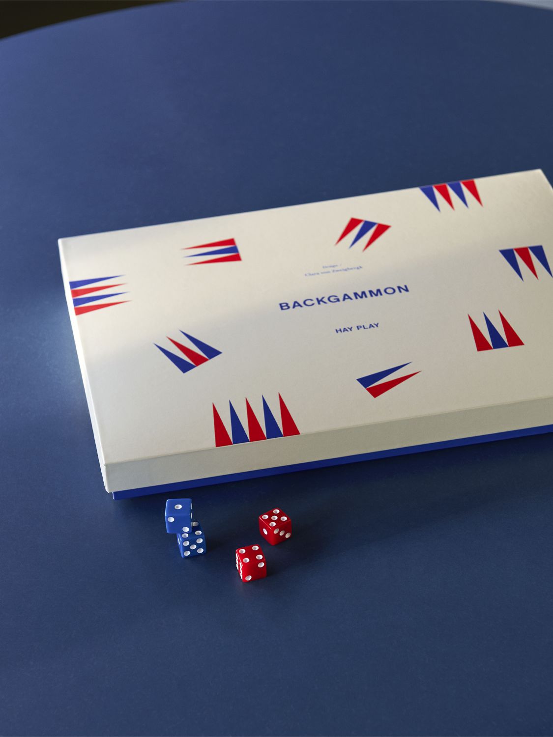 Shop Hay Play Backgammon In White