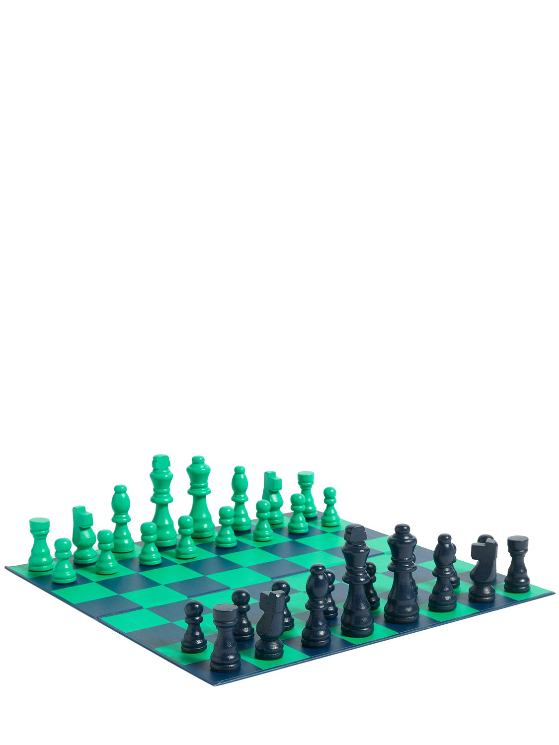 Hay Play Chess Set In Green