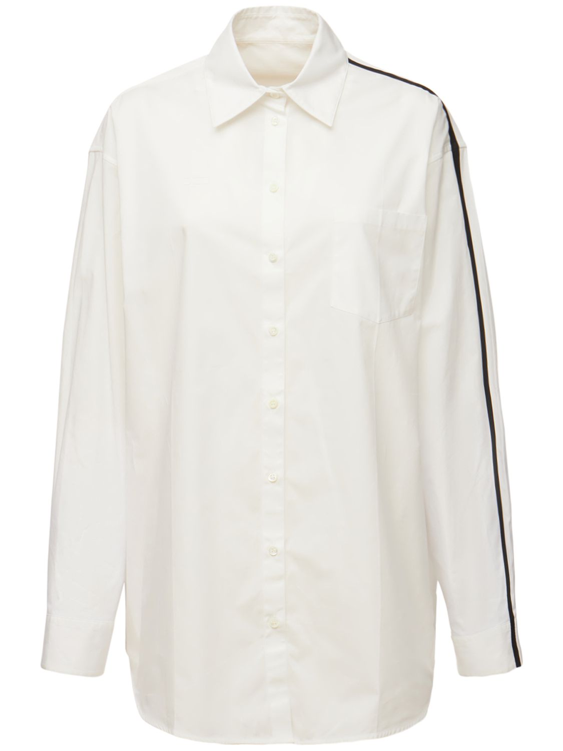Cotton Blend Poplin Classic Shirt
