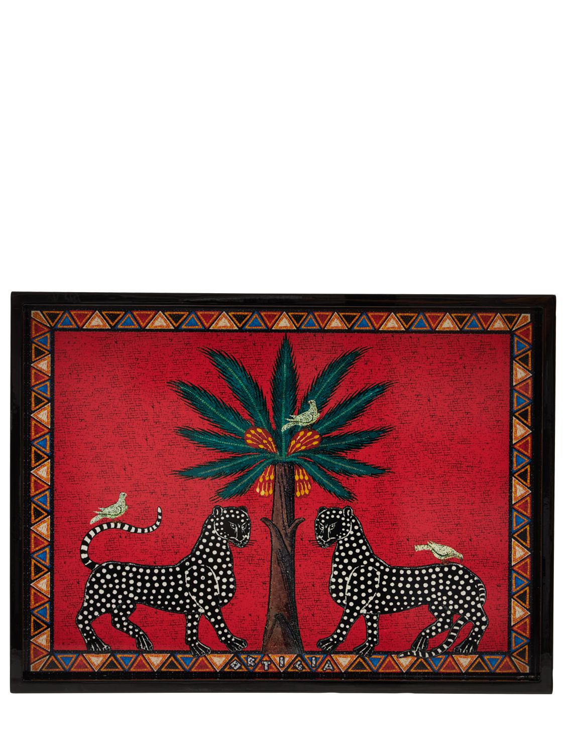 Image of Mosaico Large Red Tray