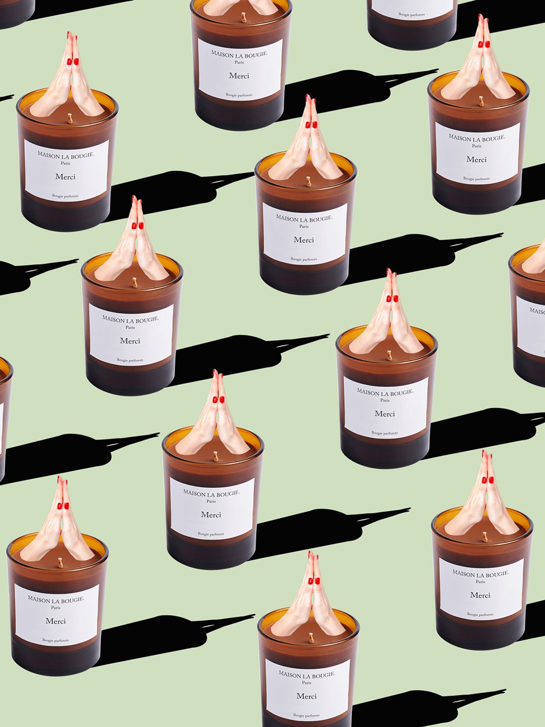 MAISON LA BOUGIE 200GR MERCI SCENTED CANDLE 